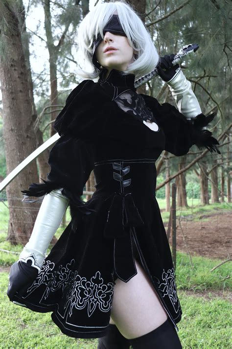 2b cosplay nier automata|nier automata pascal cosplay.